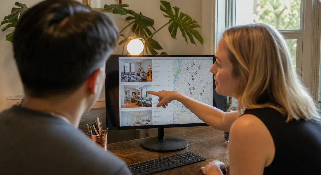 Fort Worth Second Chance Apartments locator reviewing apartment options for a renter with no rental history